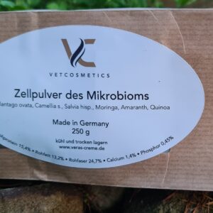 Zellpulver des Mikrobioms